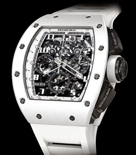 white richard mille watch|Richard Mille watches price.